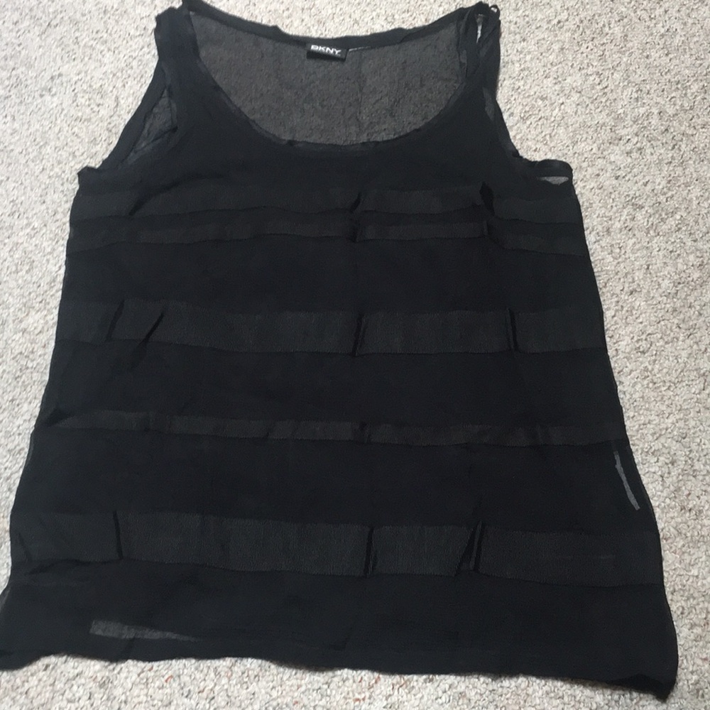 DKNY sheer top